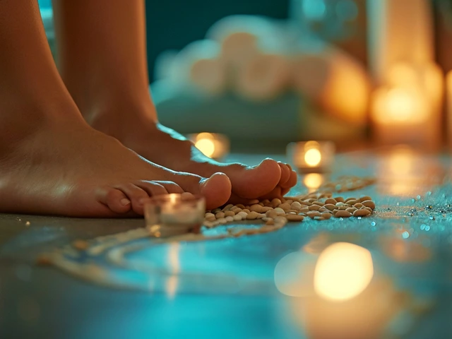 Reflexní masáž nohou a celého těla: Užitečná průvodka k uvolnění a léčení