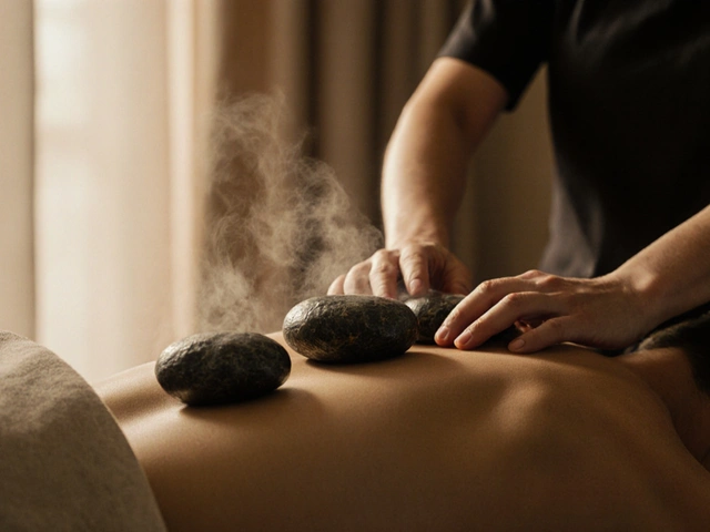 Jak masáž lávovými kameny zlepšuje náladu - vědecky ověřené účinky