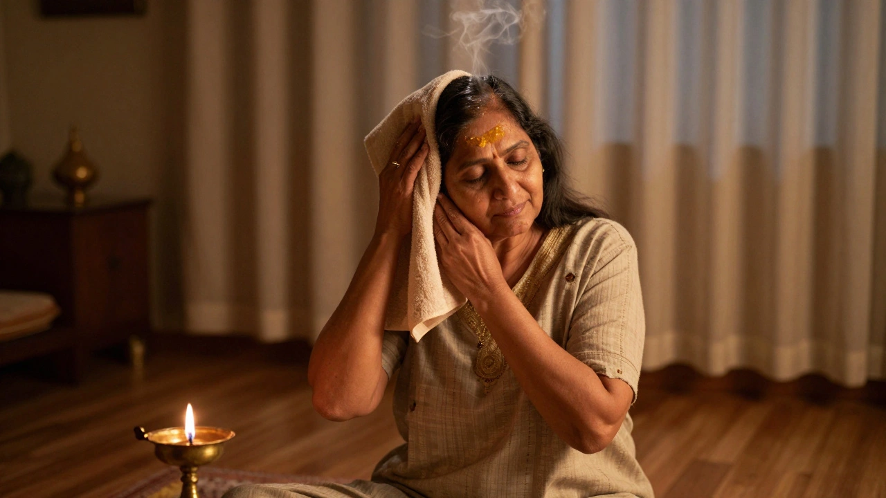 Jak indická masáž hlavy pomáhá při nespavosti: přirozená metoda pro hluboký spánek