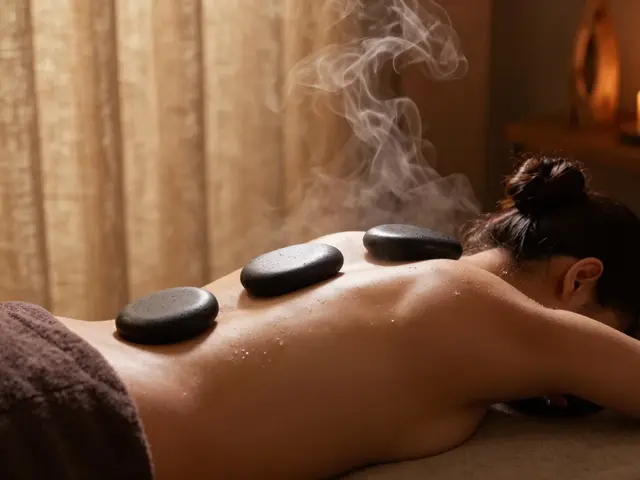 Masáž lávovými kameny: jak teplota a příroda uvolní váš tělo