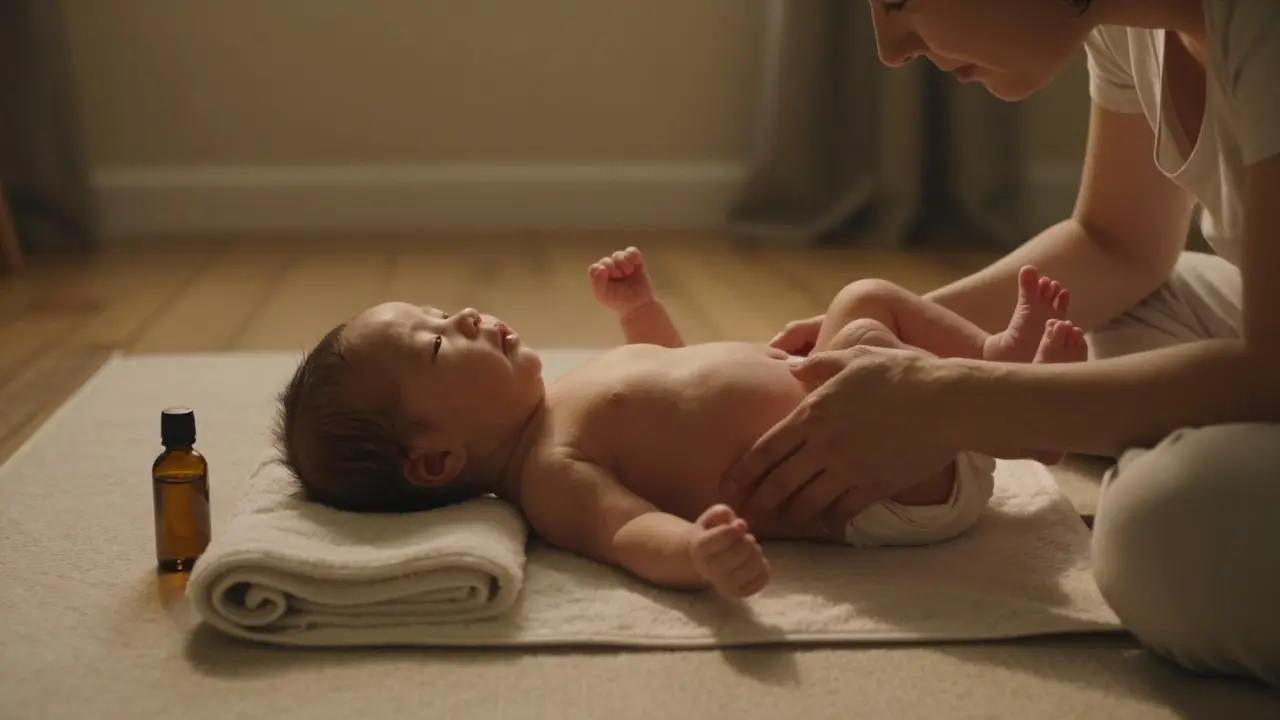 Masáž po porodu: Jak ji provádět s dítětem? Praktický návod pro nové mámy