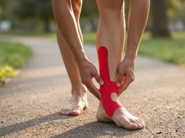 Kdy tejpovat kotník? Praktický návod pro sportovce a každodenní bolesti