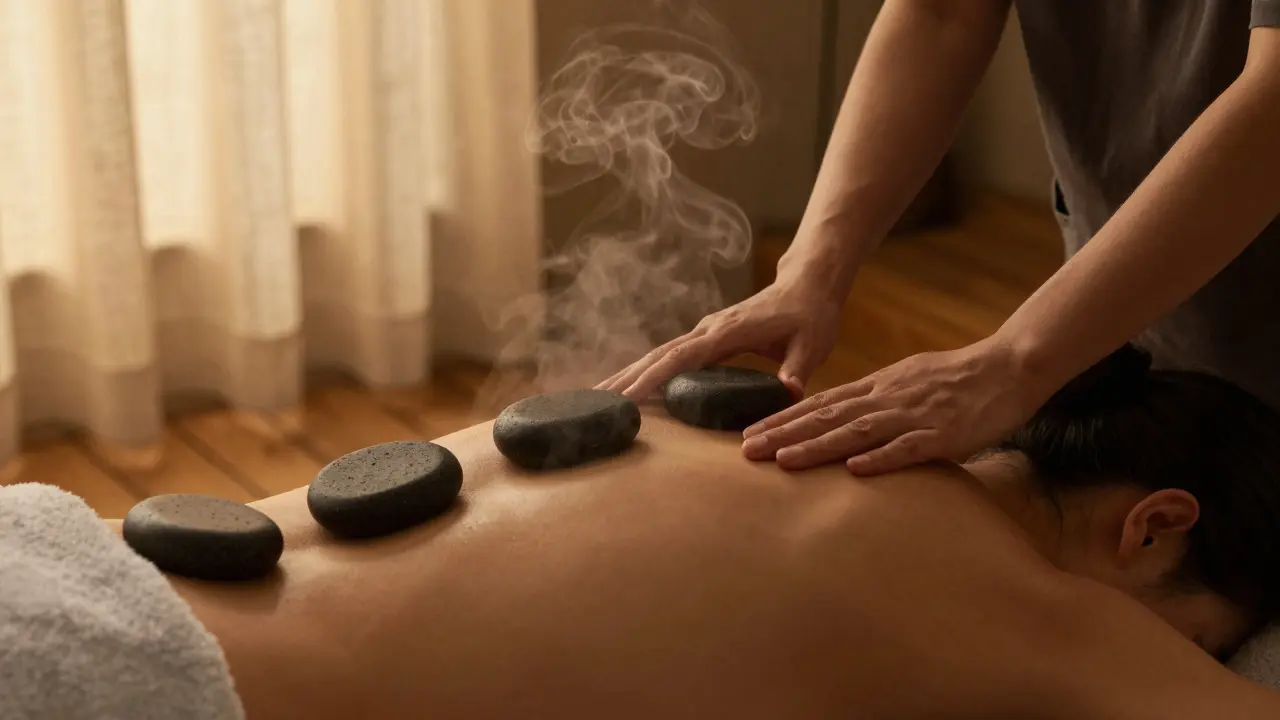 Masáž lávovými kameny: Klíč k uvolnění a regeneraci těla