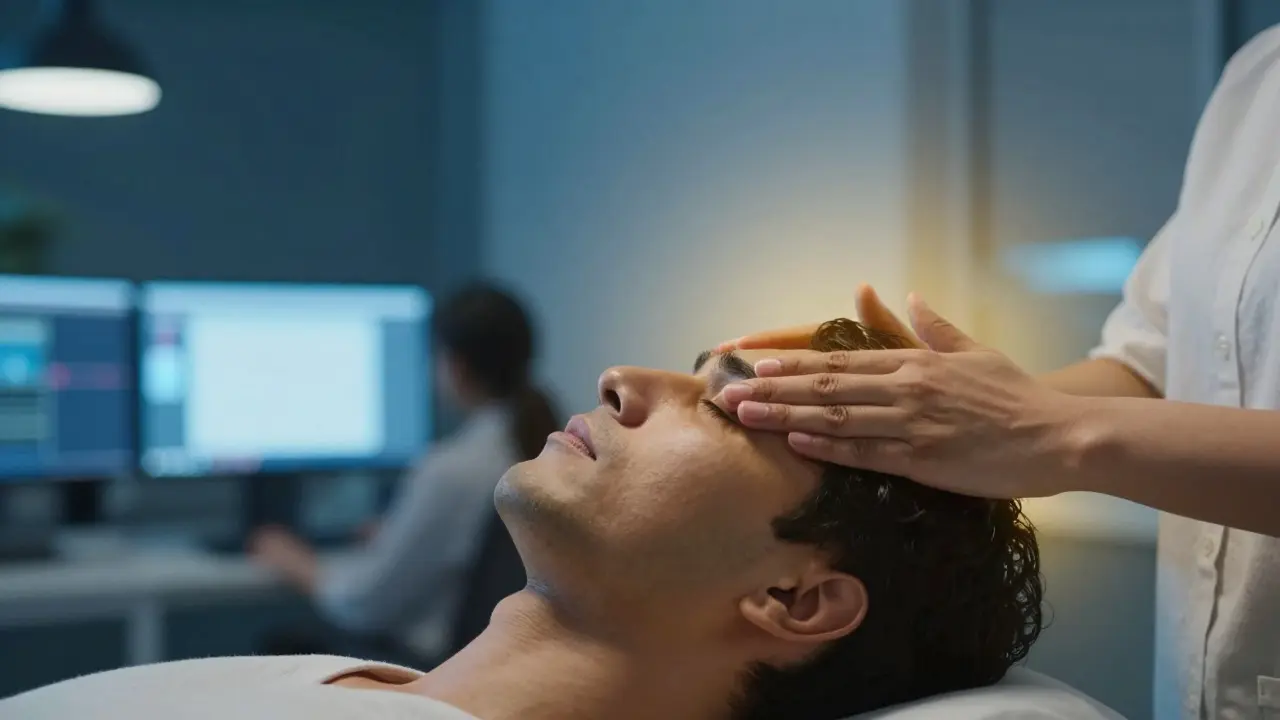 Indická masáž hlavy: Kompletní průvodce pro zdravé vlasy a stres